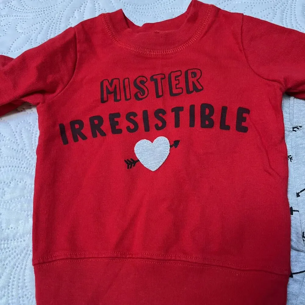 Carter's Valentine's Day Outfit Size 9m
